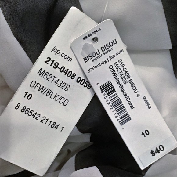 Bisou Bisou Women's Chevron Print Dress - Picture 6 of 7